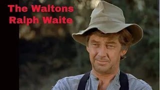 The Waltons - Ralph Waite  - behind the scenes with Judy Norton