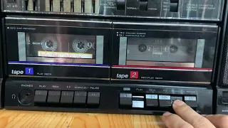 Bán Radio Cassette Hitachi TRK-W540W. Giá: 1,6 triệu. LH: 0934387879