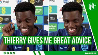 Saka was ABSOLUTELY BUZZING for me! | Nketiah on first England call up