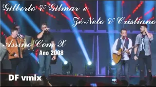 Gilberto & Gilmar e Zé Neto & Cristiano - Assino Com X #zenetoecristiano, #gilbertoegilmar #shorts