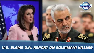 U.S. slams U.N. report on Soleimani killing | News Bulletin | Indus News