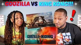 "Godzilla Vs. Kong" Official Trailer REACTION!!!