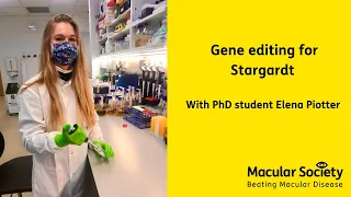 The gene editing research seeking a Stargardt treatment