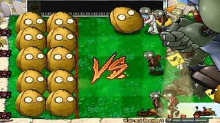 Giant Wall-nut Bowling vs Dr. Zomboss Mod All Zombie Plants vs Zombies