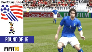 1994 World Cup SIM - Round of 16 (Part 2)