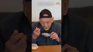 Chinese Grandpa Tries Trader Joe's Chinese Food Part 2! #Shorts