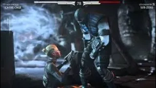 Mortal Kombat X - Cassie Cage nut punch X-ray