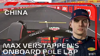 Max Verstappen's Pole Lap Recreation (Not Real weather) | 2024 Chinese Grand Prix | #Assettocorsa