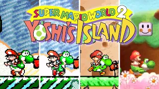 Super Mario World 2: Yoshi's Island - VERSIONS Comparison  ▶ EVOLUTION through its PORTS