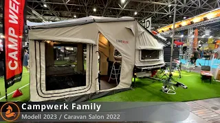 Campwerk Family Faltcaravan - 2023 🦊 Caravan Salon 2022