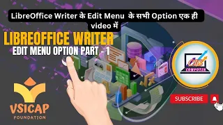 LibreOffice Writer Insert Menu Part 1