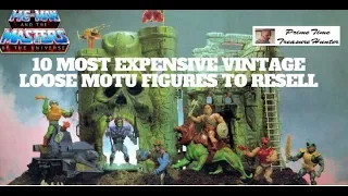 Top 10 Most Expensive Vintage Masters of the Universe Figures (Loose) to Resell on Ebay