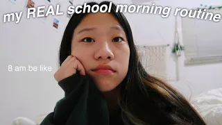 my REAL online school morning routine