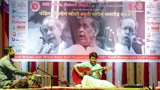Raag Shyam Kalyan Solo Hindustani Classical Guitar Recital By Abhishekh Prabhu , Part 1 Jhaptaal .