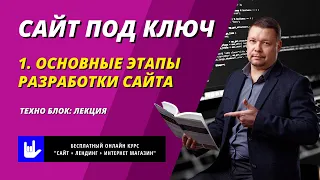 Бесплатный курс "Создание сайта, лендинга и интернет-магазина под ключ за 5 дней". Урок 1.