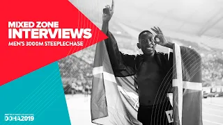 Men's 3000m Steeplechase Interviews | World Athletics Championships Doha 2019