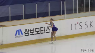 2018 피겨 종합선수권 여자싱글 시니어 SOHYUN AN안소현FS