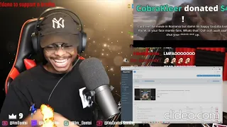 Mickey Mouse Interrupts Imdontai's Reaction Video With His Own Rap Song