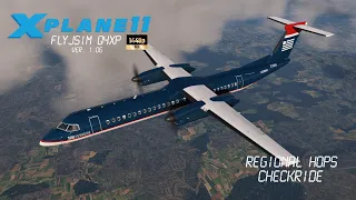 X-Plane 11 🔴 Live 🔴 | Regional Hops | Q4XP Ver. 1.06 | KDCA✈️KORF✈️KACY