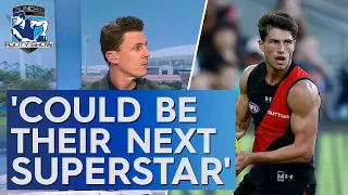 The panel lauds a Bomber's breakout display but 'red flags' remain at Essendon - Sunday Footy Show