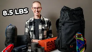 The Ultimate Ultralight Backpacking Gear Kit! 8.5lb Base Weight!