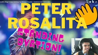 Peter Rosalita Singing "I Have Nothing" by Whitney Houston! America's Got Talent 2021 | Reaction