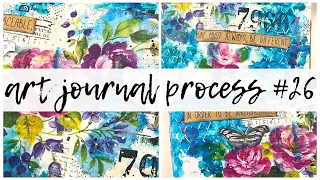 ART JOURNAL PROCESS | 26 | Mixed Media | Thompson's Craft Supplies DT | ms.paperlover [ad]