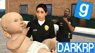 UN BÉBÉ REND FOU LA POLICE ! - Garry's Mod DarkRP