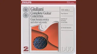 Giuliani: Introduction, Theme with Variations and Polonaise in A, Op. 65 - Introduction