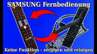 Samsung TV Fernbedienung ohne Funktion - Fernbedienung reparieren