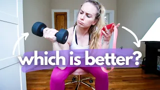 WHAT IS THE BEST WAY TO EXERCISE | training with bands vs weights