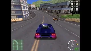 Test Drive 5 (1998) PC Playthrough - Cup Race - Ultimate Cup