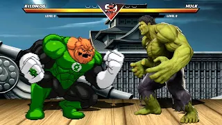 KILOWOG vs HULK - Highest Level Amazing Fight!