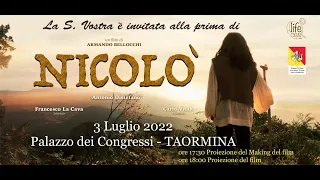 Taormina: presentato film Nicolò sulla vita di San Nicolò Politi domenica 3 luglio 2022