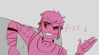 what does eyes spell? || nimona animatic