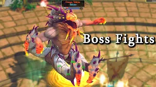 Titan Quest Atlantis: My TOP Favorite melee Build VS 8 Bosses!