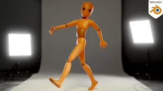 Walk Cycle  Animation - Body Mechanics