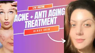 Treat Acne & Aging together! 3 in 1 Skincare Routine for Acne, Acne Marks & Anti Aging