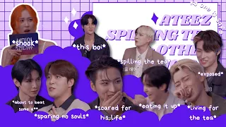 ATEEZ SPILLING THE TEA🤭🍵 | (+ OTHER SHENANIGANS)