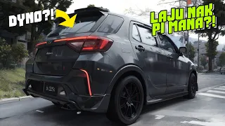 Aku bawak Ativa Dyno! 127HP paling tinggi! Eps 30 #atipah #peroduaativa #ativa