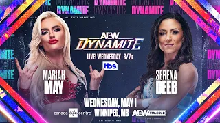 WWE 2K24 Mariah May Vs. Serena Deeb | AEW Dynamite 5/1/24