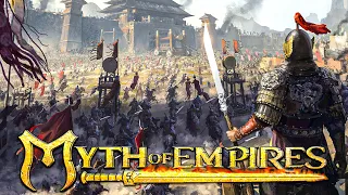 ВОТ ВАМ И ОРДА✌😁 MYTH OF EMPIRES обзор SmokeSED (смокисед)◄ #Осада ч.2