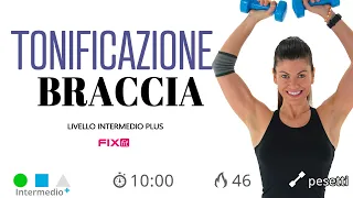 Esercizi Braccia A Casa: Allenamento Veloce Per Le Braccia Con Pesetti