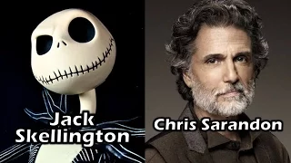 Characters and Voice Actors - The Nightmare Before Christmas