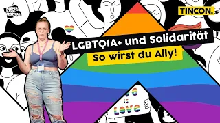 How to be a good Ally in der queeren Community (Leonie aka FrauLöwenherz) | TINCON Hamburg @RBF 2023