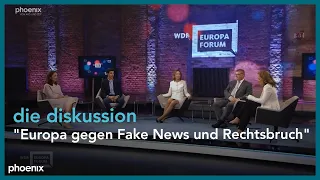 die diskussion: Werte und Wahrheiten - Europa gegen Fake News und Rechtsbruch