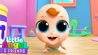 Baby John Is Born! | Little Angel And Friends Kid Songs