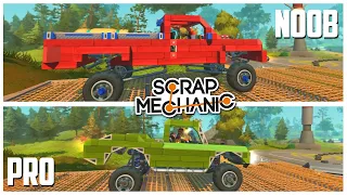 СДЕЛАЛ КРУТУЮ 💥 ТРАССУ для ТЕСТА ПОДВЕСОК в SCRAP MECHANIC