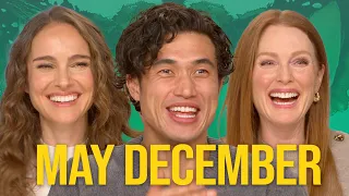 Natalie Portman Is Julianne Moore & Charles Melton's Biggest Fan | Netflix's May December