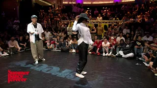 Jin vs Angyil 2ND ROUND BATTLES Popping Forever - Summer Dance Forever 2017